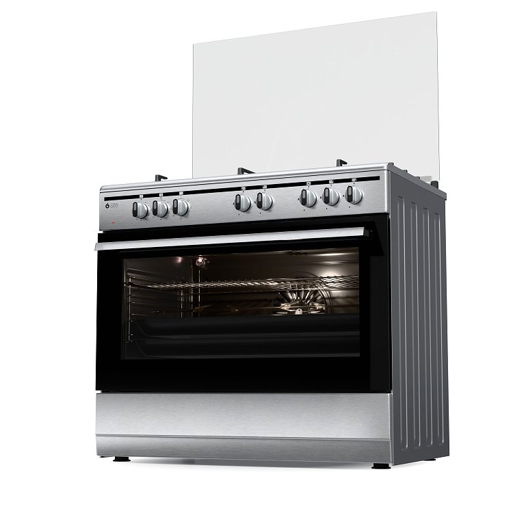THERMOGATZ TGS 7301 IX Κουζίνα Μικτή 90cm Inox 04.401.095