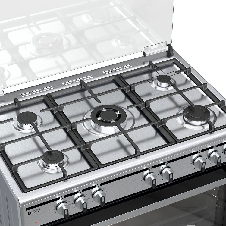 THERMOGATZ TGS 7301 IX Κουζίνα Μικτή 90cm Inox 04.401.095