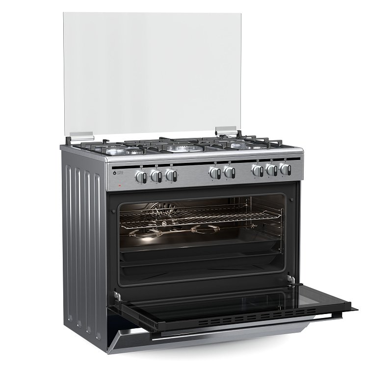 THERMOGATZ TGS 7301 IX Κουζίνα Μικτή 90cm Inox 04.401.095