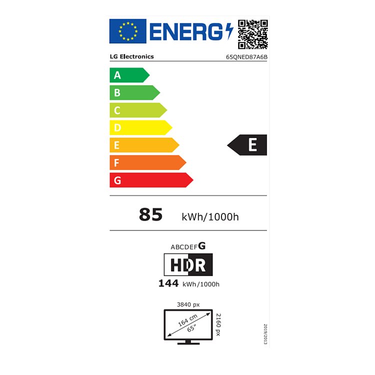 LG 65QNED87A6Β Τηλεόραση 65" QNED EVO Smart 4K