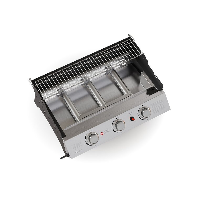 THERMOGATZ TGPL-SS 53 Grill Υγραερίου Plancha Inox 03.313.400