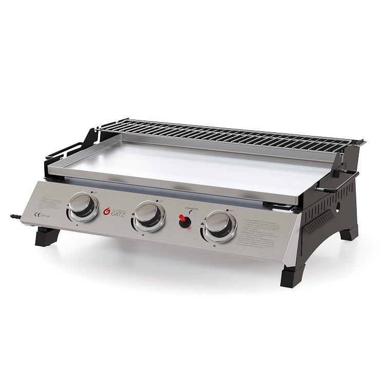 THERMOGATZ TGPL-SS 53 Grill Υγραερίου Plancha Inox 03.313.400