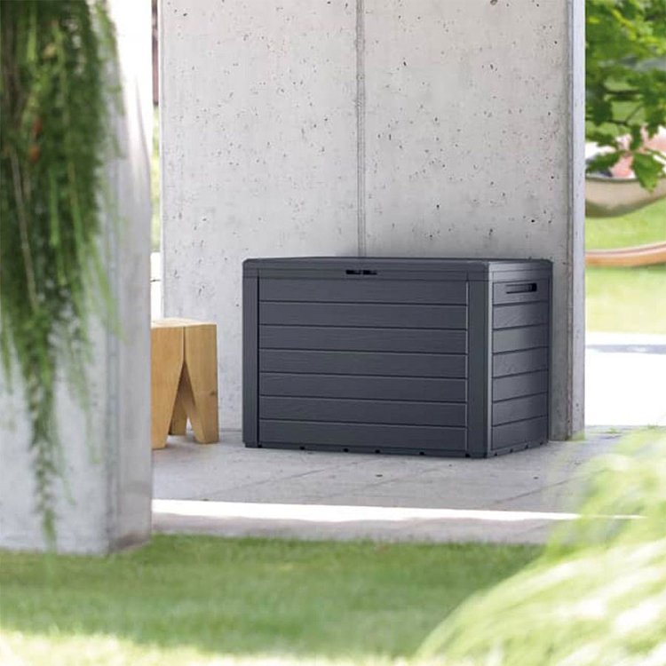 Μπαούλο Αποθήκευσης 190lt Ανθρακί 55x43.3x78 MBBL190-S433 103775