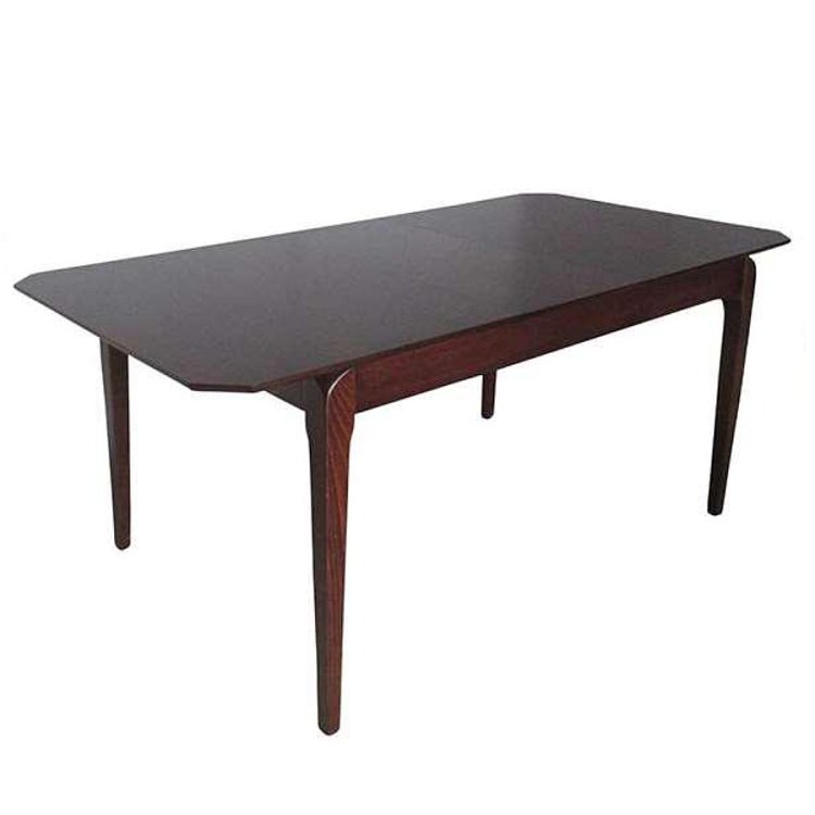 Τραπέζι Melody 1024 IN 140+40x90x75 Walnut 400-03-011