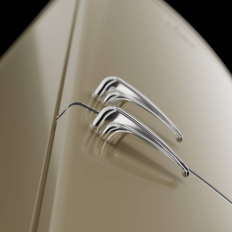 MONDIN MFC6SC RETRO Ψυγειοκαταψύκτης CLASSIC CREMA 190.1x60.5x68.1