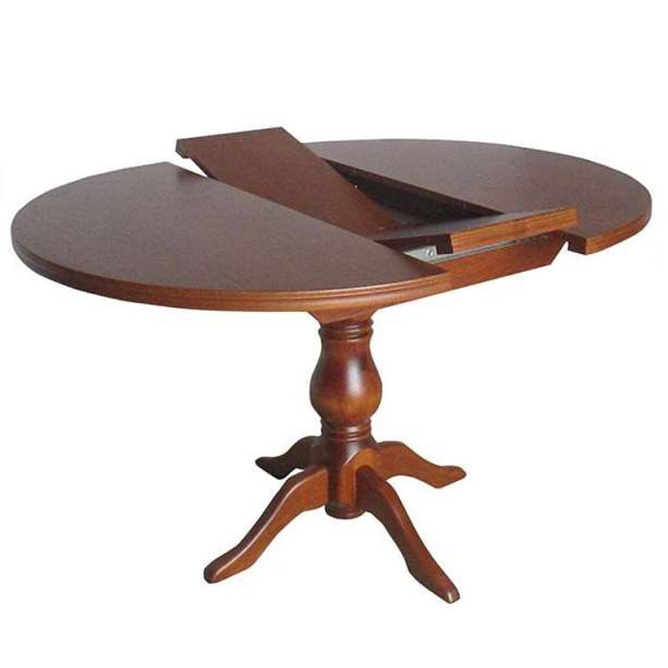 Τραπέζι Natalie 1027 IN 100+30x100x75 Light Walnut 400-03-020