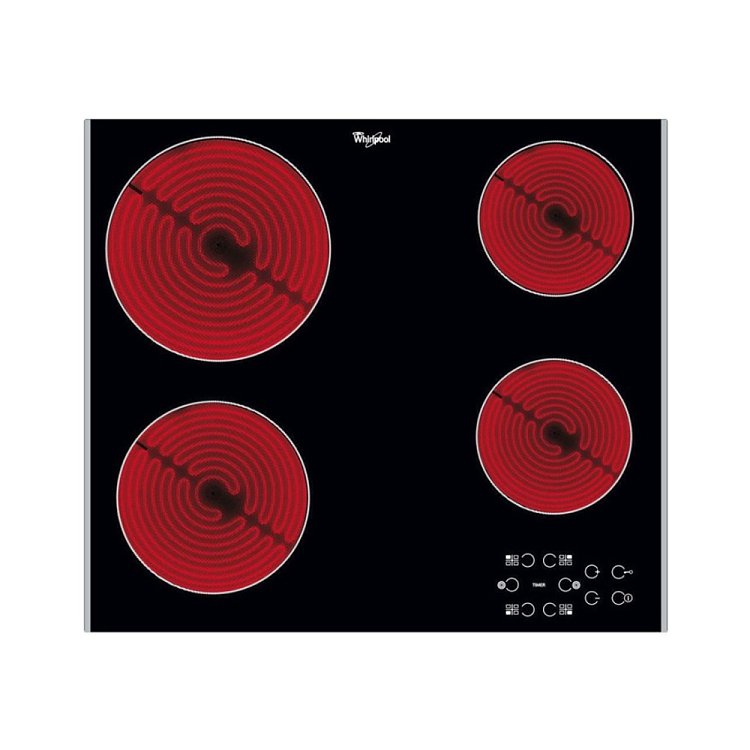 Σετ WHIRLPOOL OMSK58HU1SX & AKT 8090 LX Φούρνος & Κεραμική Εστία