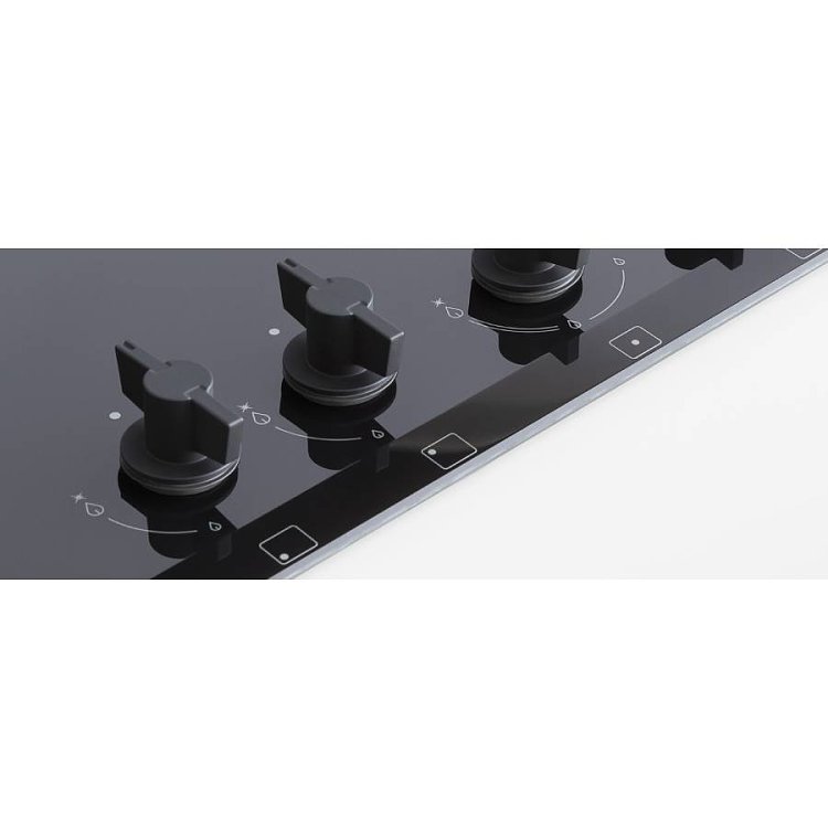 BERTAZZONI P60 4L MOD GNE GN Εστία Φυσικού Αερίου 60cm Μαύρο