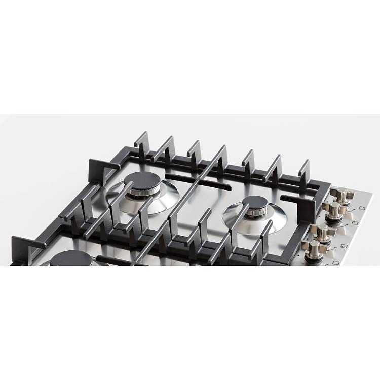 BERTAZZONI P60 4L MOD X GN Εστία Φυσικού Αερίου 60cm Inox