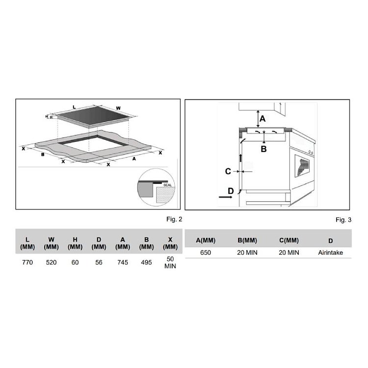 BERTAZZONI P78 4I 1M 30NVS Εστία Επαγωγική 78cm Μαύρη