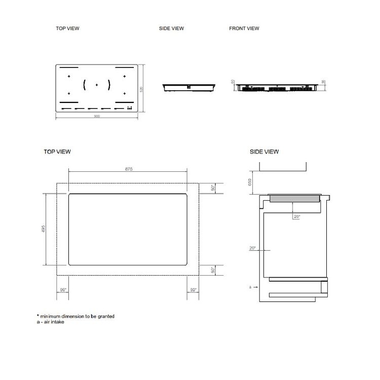 BERTAZZONI P90 5I 2M 30NVS Εστία Επαγωγική 90cm Μαύρη