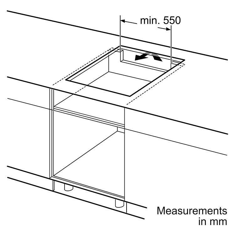 Bosch PIF612BB1E Εστία Επαγωγική 60cm Λευκό