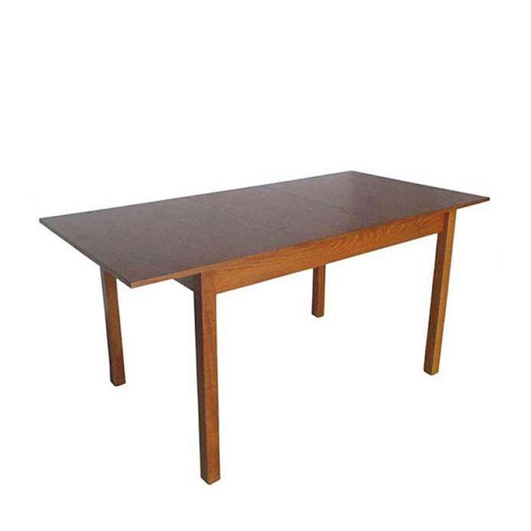 Τραπέζι Pnelope 1022 IN 120+40x80x75 Light Walnut 400-03-006