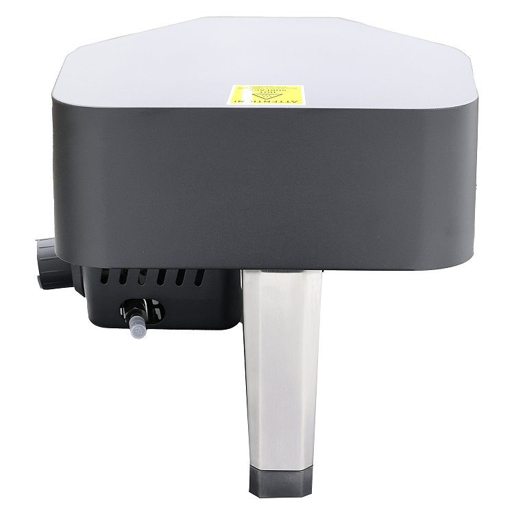 Thermogatz Agon TGP-12 Φούρνος Πίτσας Υγραερίου Μαύρος 03.313.384