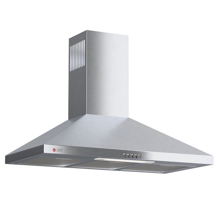 THERMOGATZ WA0290 Απορροφητήρας Καμινάδα 90cm Inox 04.400.221