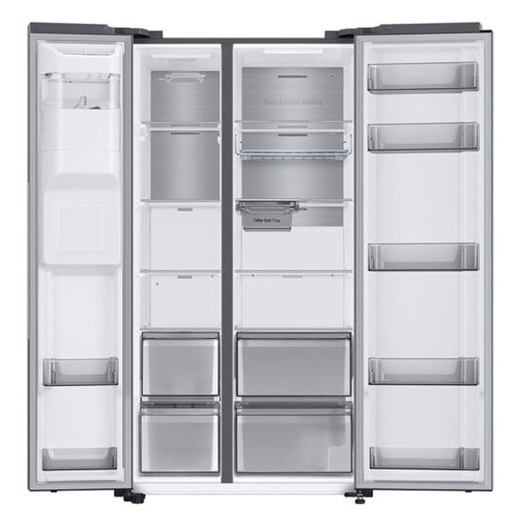 Samsung RS68CG885DS9EF Ψυγείο Ντουλάπα Inox 178x91.2x71.6