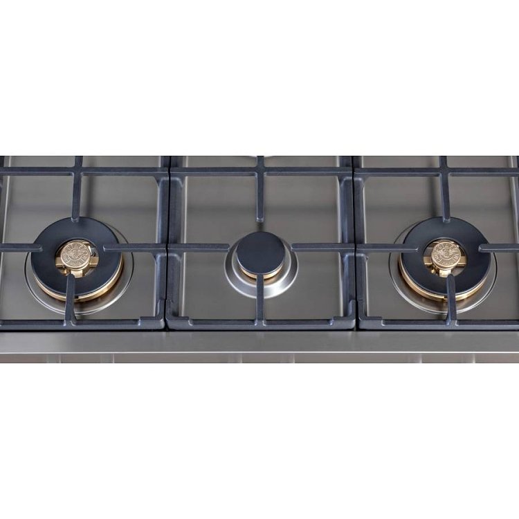 BERTAZZONI RT36 6 PRO X GN Εστία Φυσικού Αερίου 92cm Inox