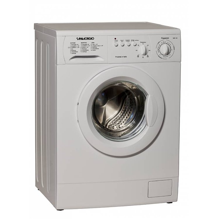 SanGiorgio S5510C Πλυντήριο Ρούχων Λευκό 7kg
