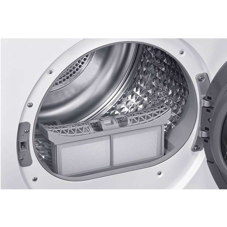 SAMSUNG DV90DG52A0AHLE Στεγνωτήριο Λευκό 9kg