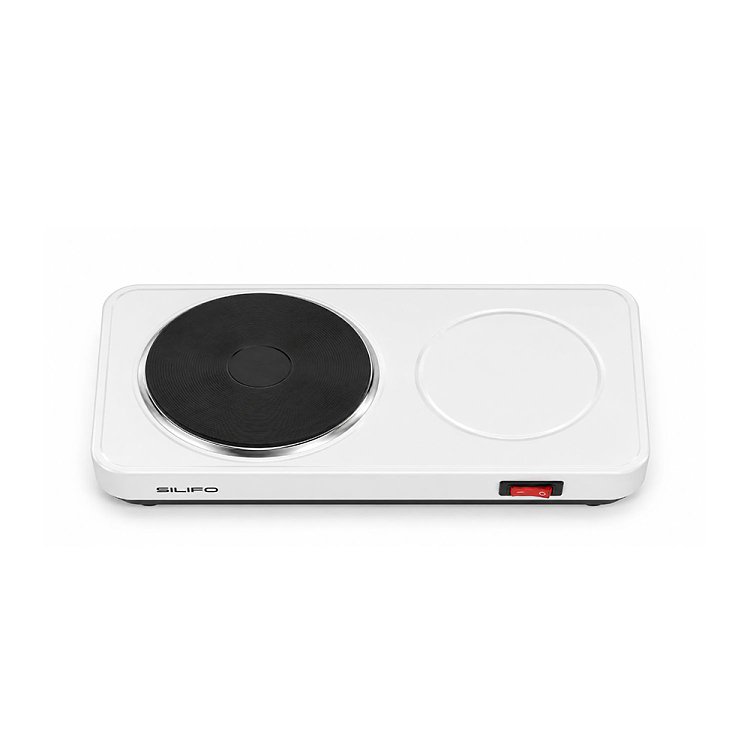 SILIFO SF6622 Εμαγιέ Εστία Λευκή 450W