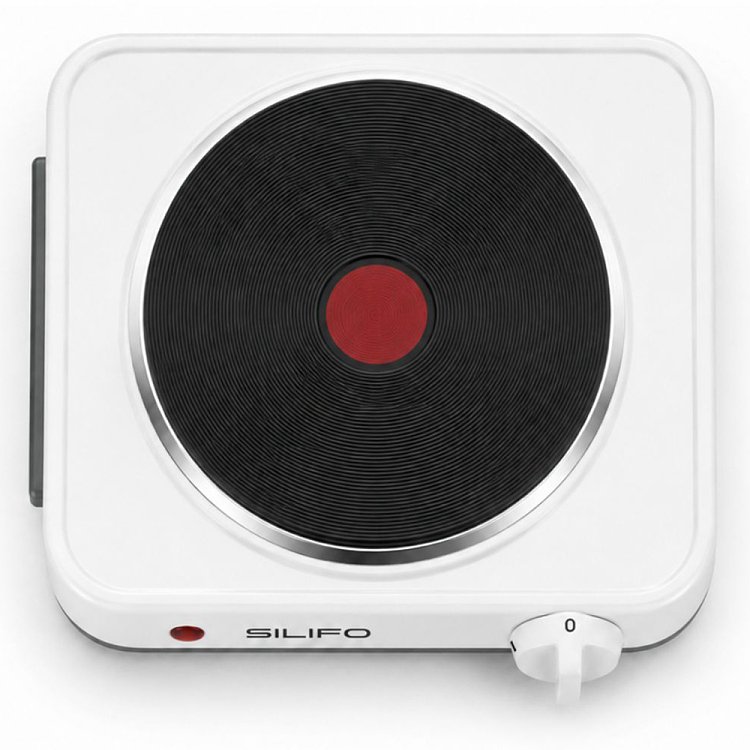 SILIFO SF6633RF Εμαγιέ Εστία Λευκή 2000W