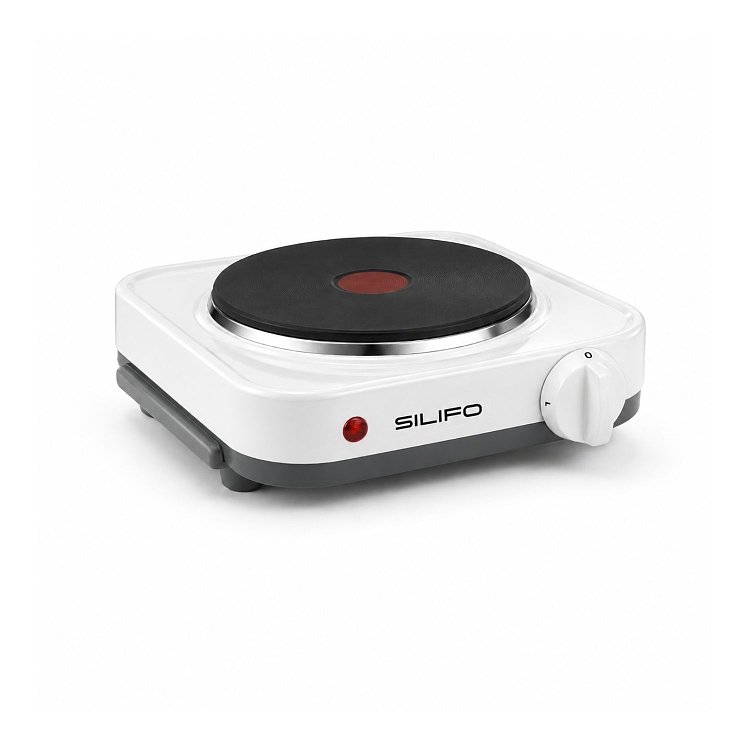 SILIFO SF6633RF Εμαγιέ Εστία Λευκή 2000W