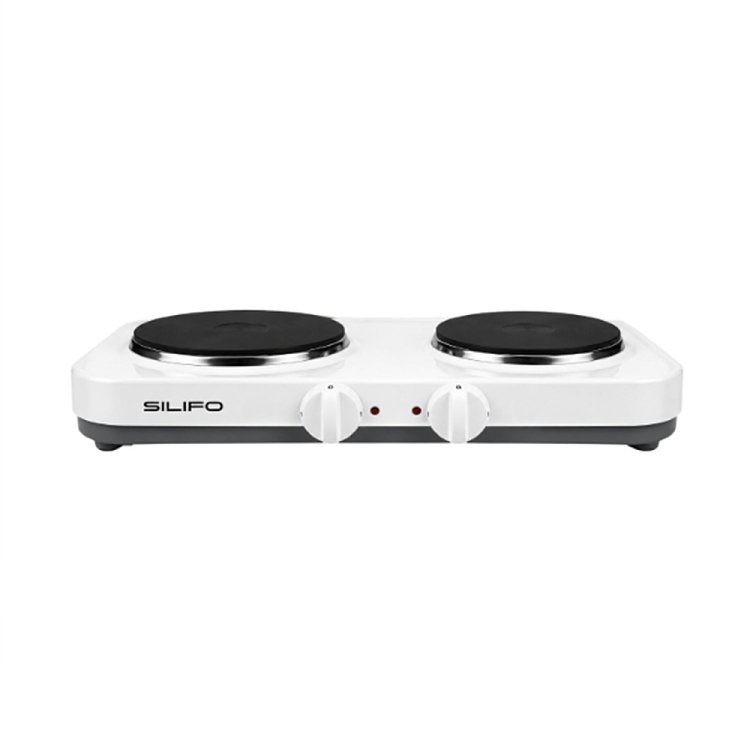 SILIFO SF6655 Εμαγιέ Εστία Λευκή 2500W