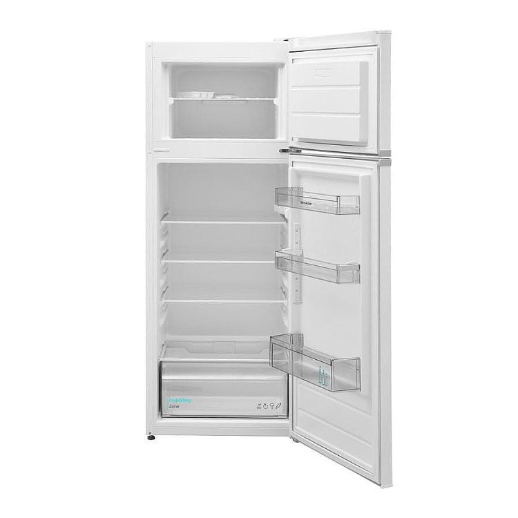 Sharp SJ-FTB01ITXWE Ψυγείο Δίπορτο Λευκό 144x54x57