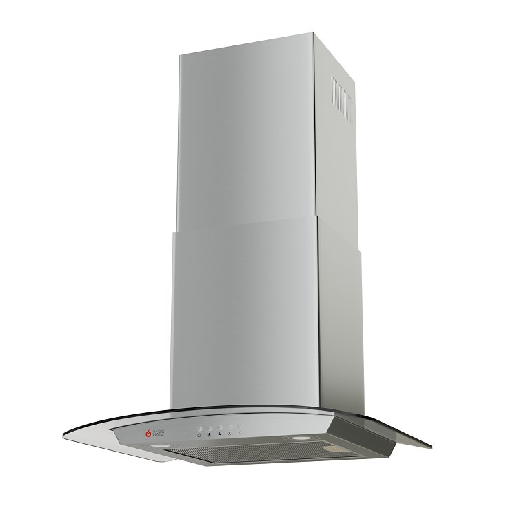 THERMOGATZ TGC 1160 GL Απορροφητήρας Καμινάδα 60cm Inox 04.400.199