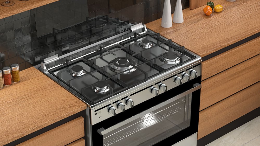 THERMOGATZ TGS 7000 IX Κουζίνα Υγραερίου 90cm Inox