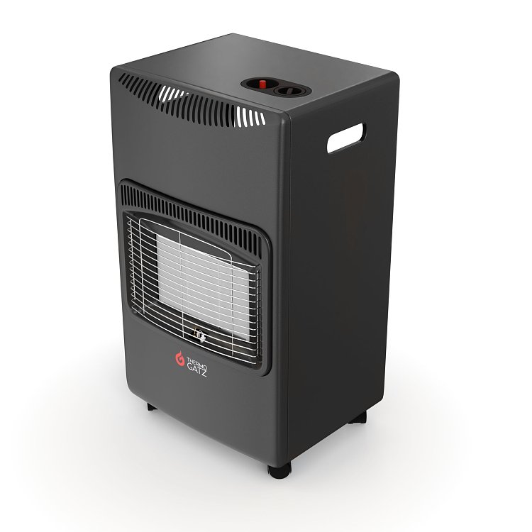 THERMOGATZ TG 4100 Σόμπα Υγραερίου 4100W Μαύρη 02.204.037