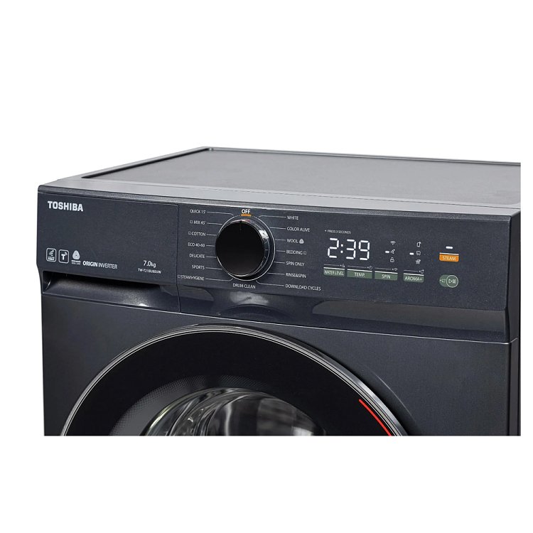Πλυντήριο ρούχων Toshiba TW-T21BU80UWBK(MG) 7kg Inox