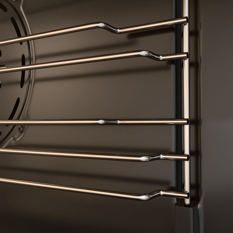 Thermogatz TGS MULTI 1255 BL Ηλεκτρικό Φουρνάκι Μαύρο 50lt