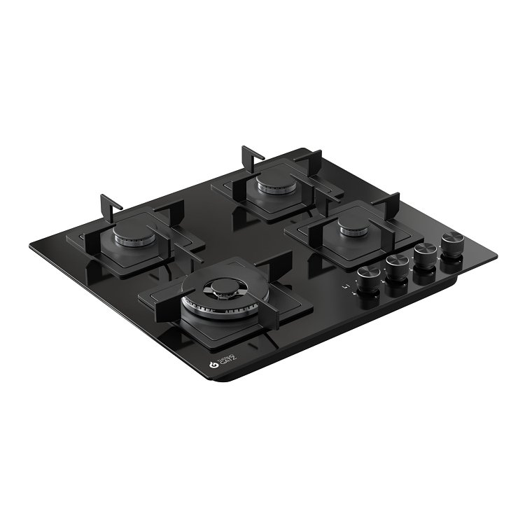 THERMOGATZ TGC 2460 GL Εστία Υγραερίου 60cm Μαύρη 04.405.222