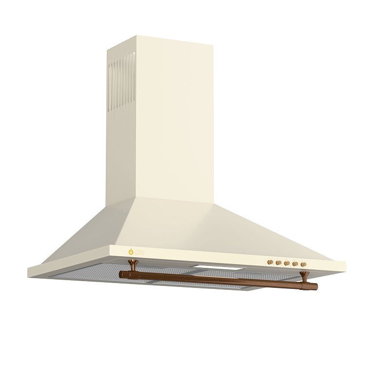 THERMOGATZ TGS 960 RUSTIC Απορροφητήρας Καμινάδα Μπεζ 60cm 04.400.068