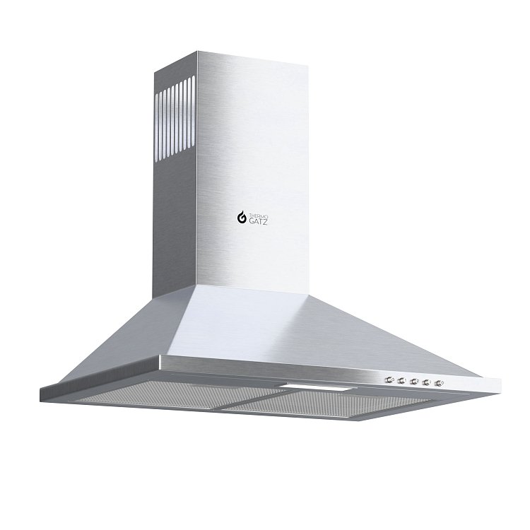THERMOGATZ TGS 970 IX Απορροφητήρας Καμινάδα 60cm Inox 04.400.073