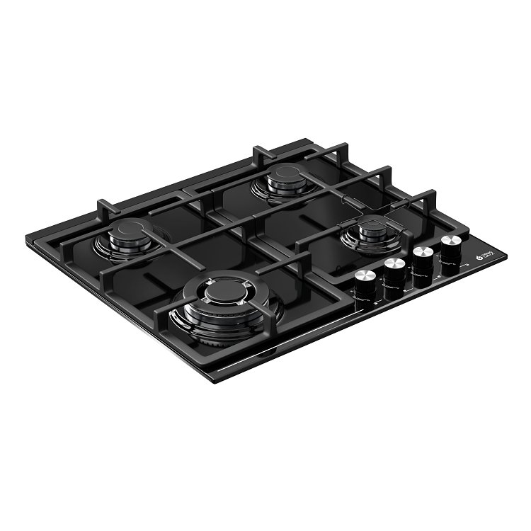 THERMOGATZ TGS-9411-GL 6406 HGSSP Εστία Υγραερίου 60cm Μαύρη 04.405.120