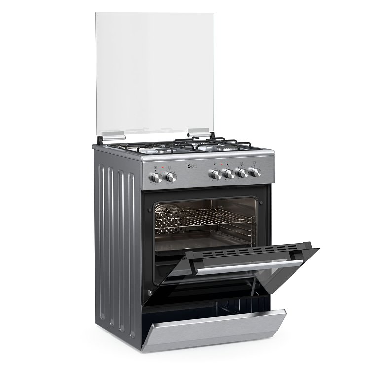 THERMOGATZ TGS 3521 IX TURBO Κουζίνα Μικτή 60cm Inox 04.401.098