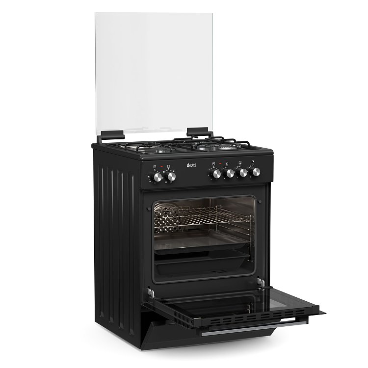 THERMOGATZ TGS 3531 Κουζίνα Μικτή 60cm Μαύρο 04.401.065