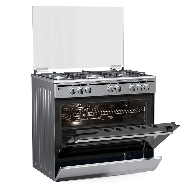 THERMOGATZ TGS 7301 IX Κουζίνα Μικτή 90cm Inox 04.401.095