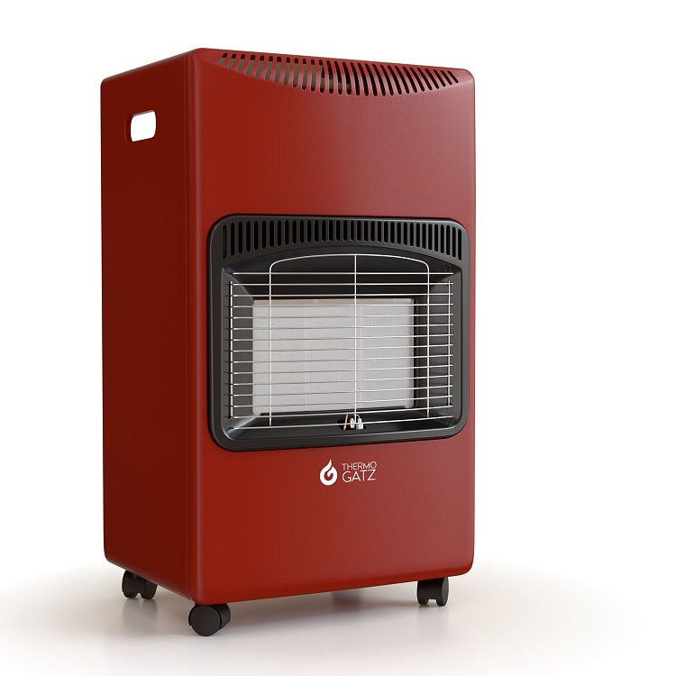 THERMOGATZ TG 4100 RD Σόμπα Υγραερίου 4200W Κόκκινη 02.204.650