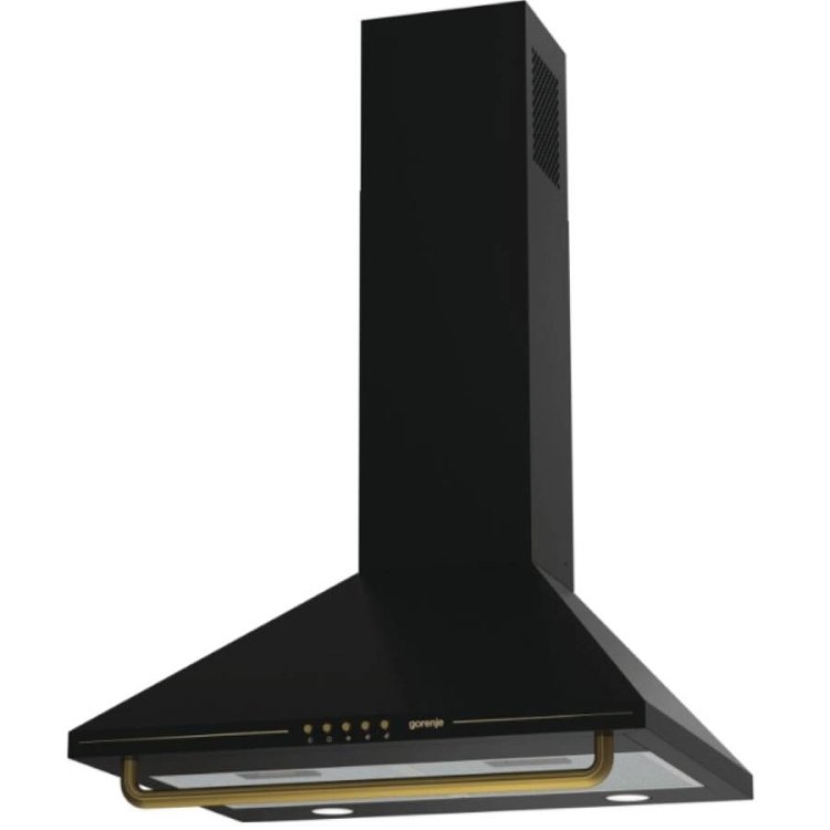 GORENJE WHC63CLB Απορροφητήρας Καμινάδα 60cm Μαύρο 065037701 (4 Έτη Εγγύηση)