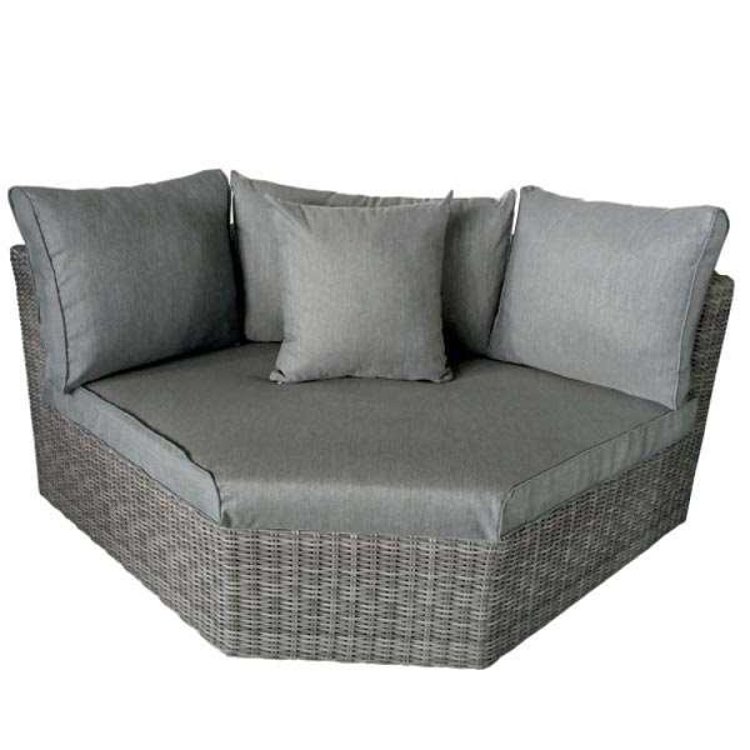 Σαλόνι Γωνία Κήπου Rachel Σετ 8 Τμχ Wicker Rattan 200-03-003