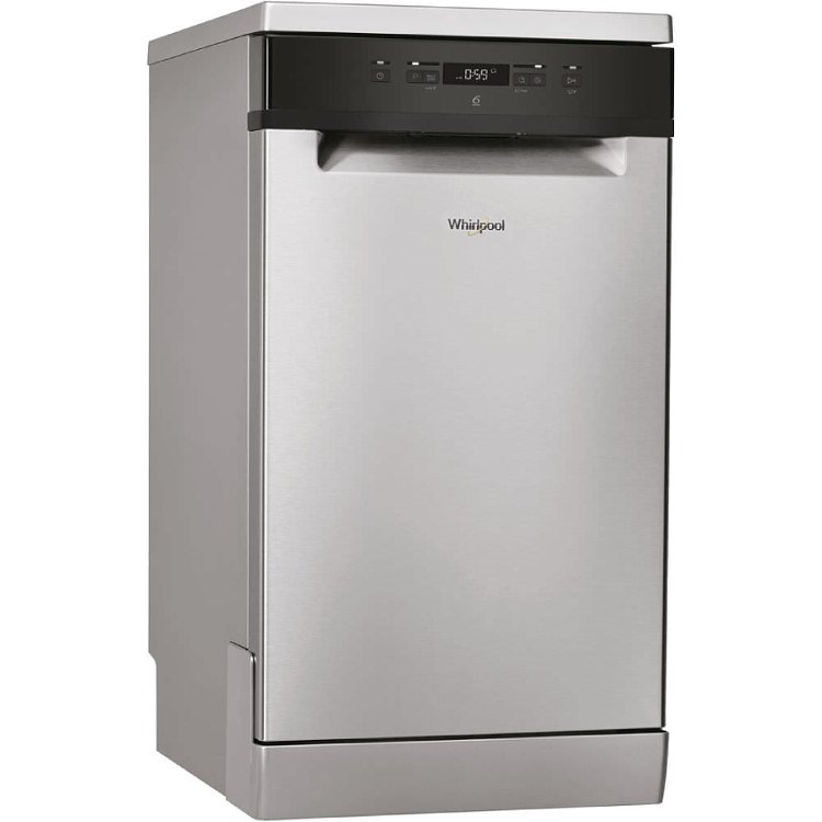 Whirlpool WSFC 3M17 X Πλυντήριο Πιάτων Inox 45cm
