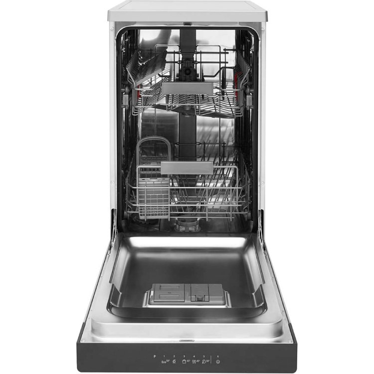 Whirlpool WSFC 3M17 X Πλυντήριο Πιάτων Inox 45cm