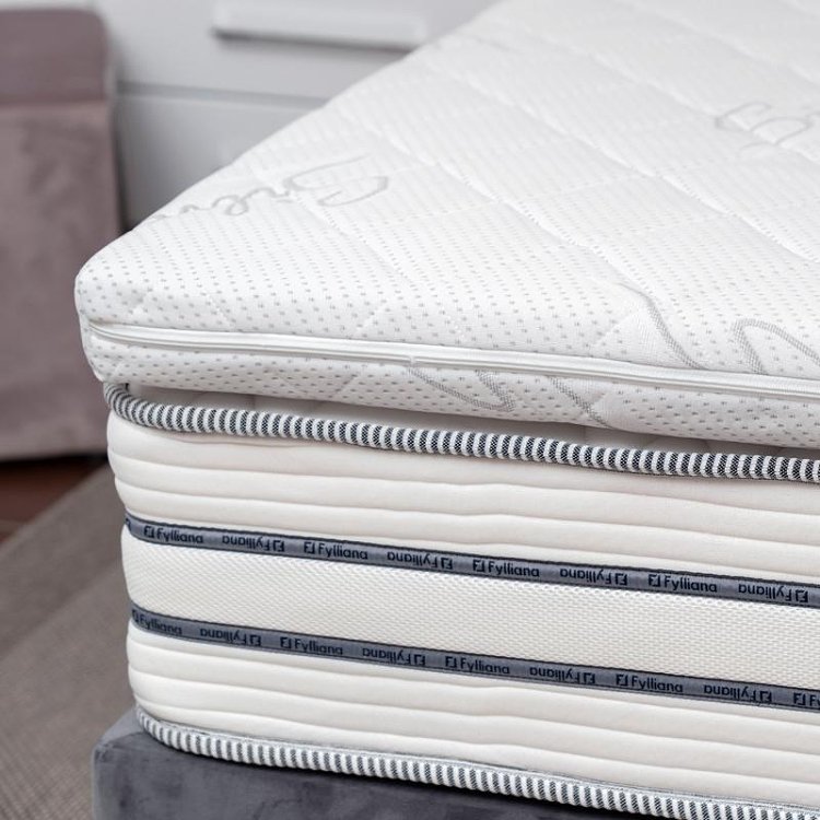 ΑΝΩΣΤΡΩΜΑ Fylliana Silver ME MEMORY FOAM 90x200 868-222-207