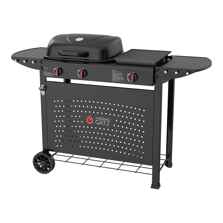 THERMOGATZ GS Grill 2 + Plancha Barbeque Υγραερίου 03.313.435