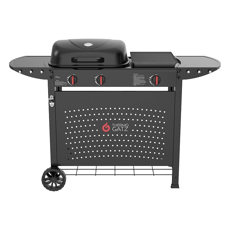 THERMOGATZ GS Grill 2 + Plancha Barbeque Υγραερίου 03.313.435