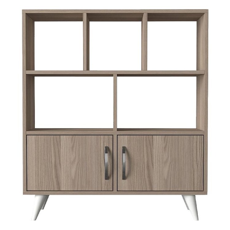 ΒΙΒΛΙΟΘΗΚΗ-ΡΑΦΙΕΡΑ Fylliana Orbit GREY OAK 90*22*105 881-00-020