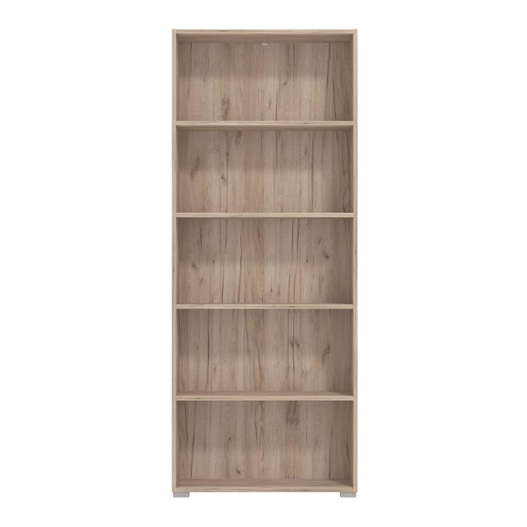 ΒΙΒΛΙΟΘΗΚΗ TOMAR 5 GREY OAK 70x24,5x176,5εκ 11011439